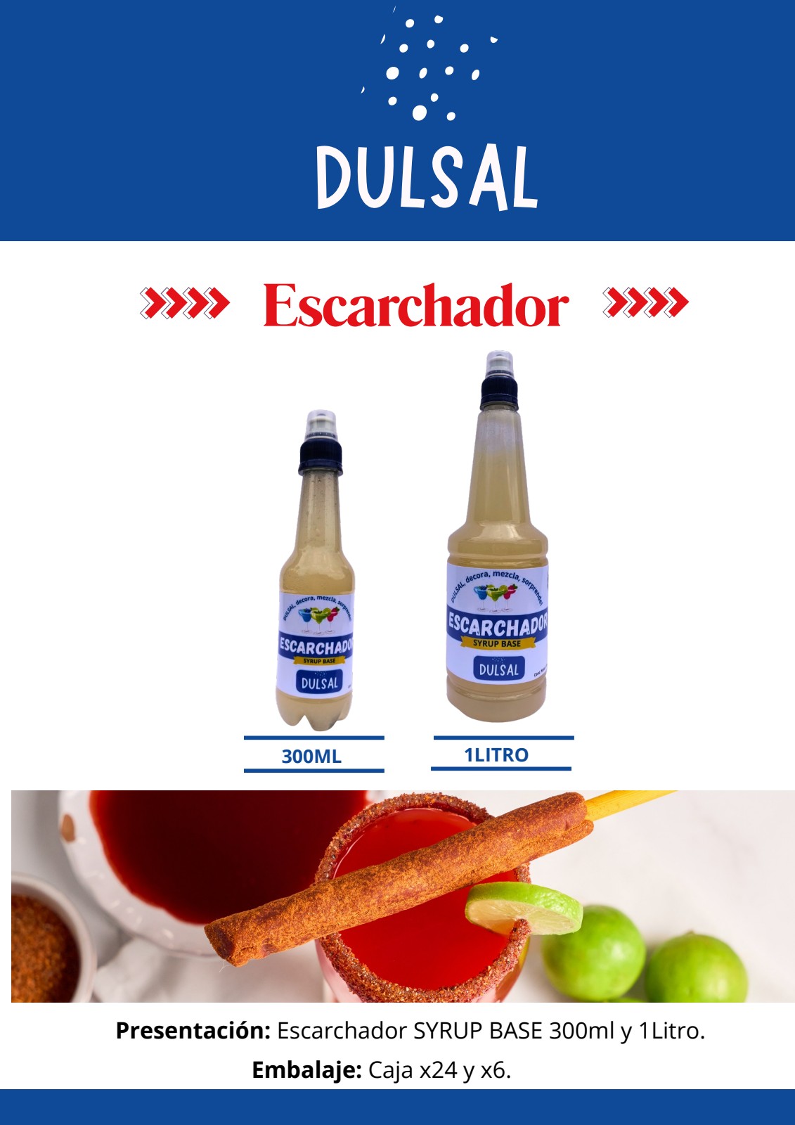 Escarchador Syrup Base – Dulsal